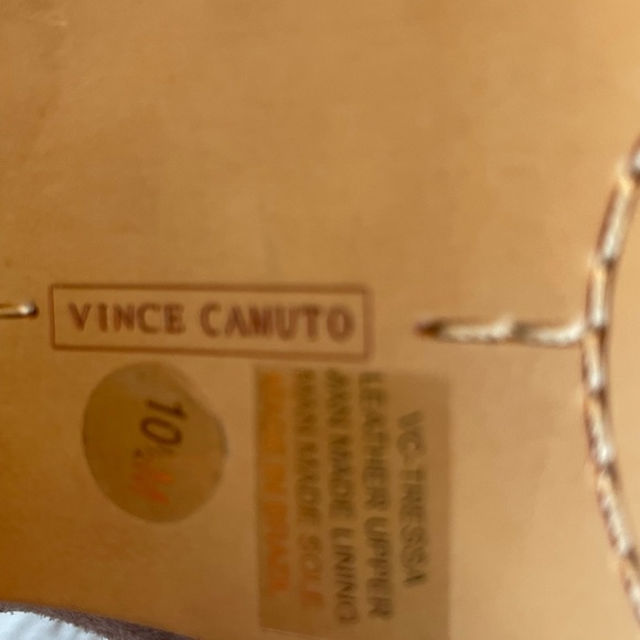 Vince Camuto Brown Suede Heeled gladiator style. - Picture 8 of 8